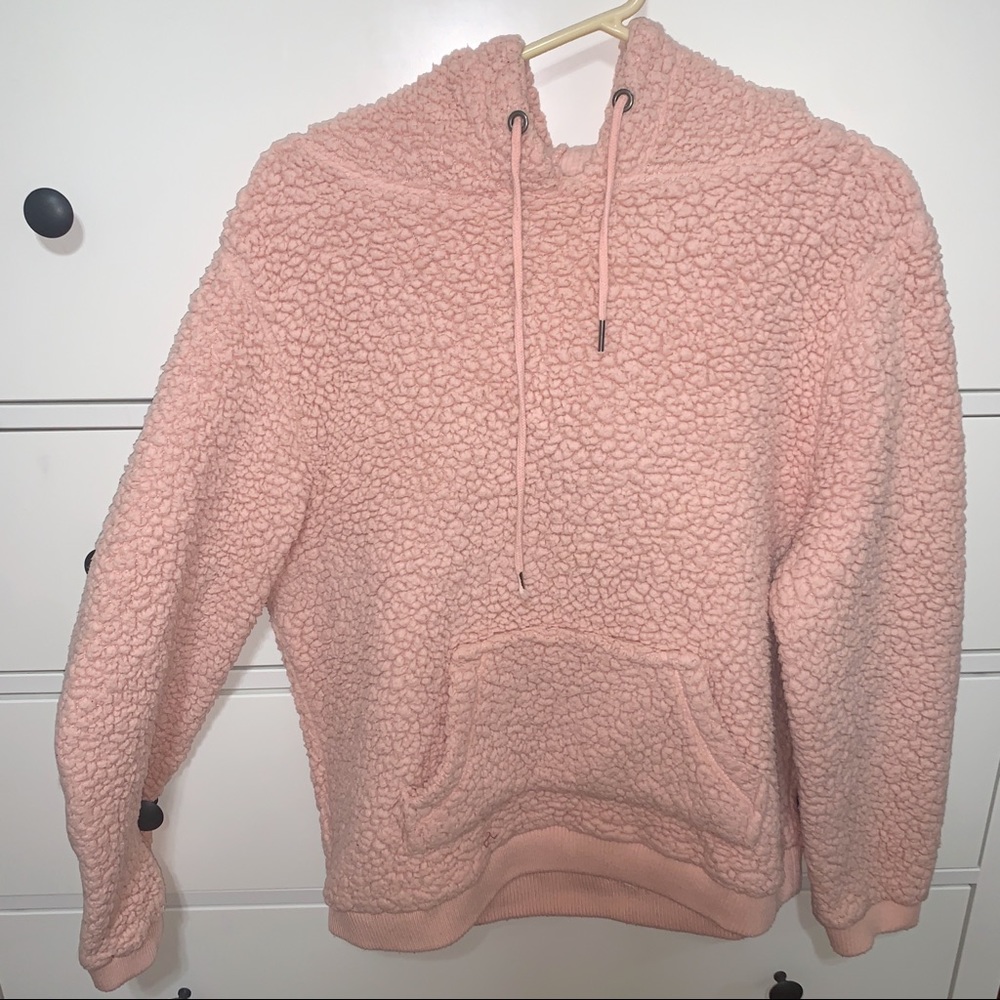 sherpa hoodie